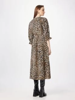 Vila Midi Jurken Jurk YANA Dames Beige / Camel -Vila 43338504886629b66fa5e9b24811f54f