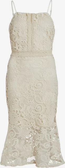 Vila Cocktailjurken Cocktailjurk Capella Dames Taupe