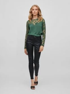 Vila Pantalons Skinny Broek SIB Dames Zwart -Vila 43a160110a6e6959e1a9e71d820a173d