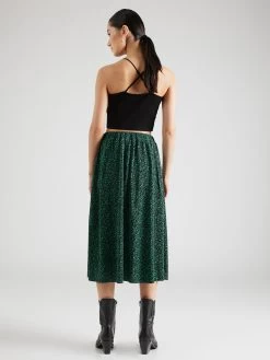 Vila Midi Rokken Rok PILOU IVA Dames Jade Groen -Vila 4408fe71785fd8602fb159ebb86a68b2