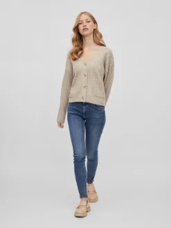 Vila Vesten Gebreid Vest Irina Dames Chamois 11 Vila Vesten Gebreid Vest Irina Dames Chamois -Vila 44a7bdad1862b2e058b8a071ffc3f486 scaled