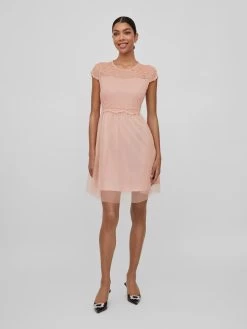 Vila Cocktailjurken Cocktailjurk Lynnea Dames Rosa -Vila 44d33251fa7854ce95218a3b2ae264a0