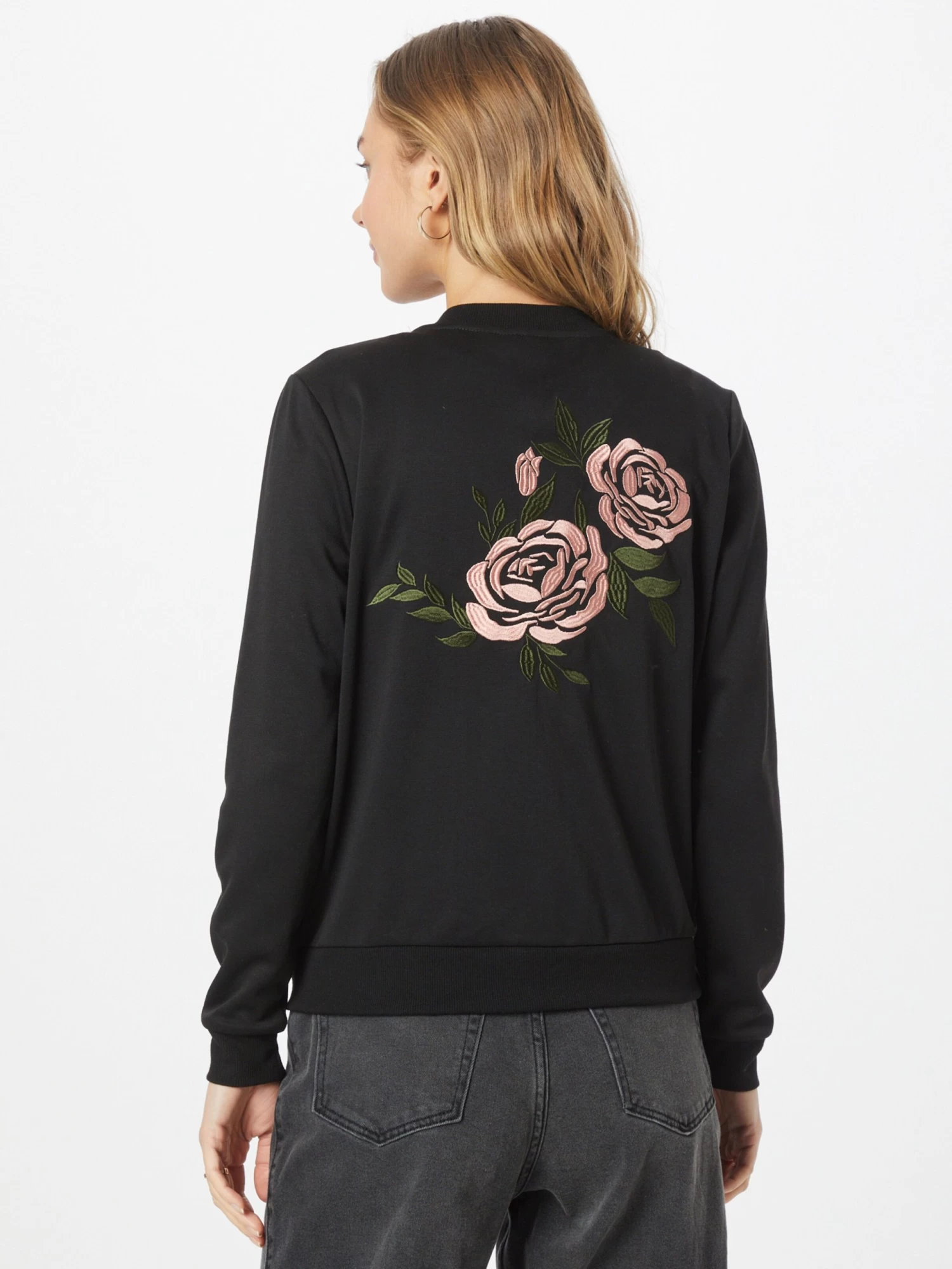 Vila Sweatvesten Sweatvest Dames Zwart 3 Vila Sweatvesten Sweatvest Dames Zwart - Afbeelding 3