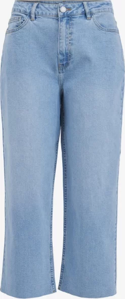 Vila Wide Leg Wide Leg Jeans Neina Dames Blauw