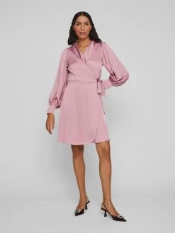 Vila Mini Jurken Jurk Dames Roze -Vila 4640aaa014c83eb4fedf9b00eea9acdf