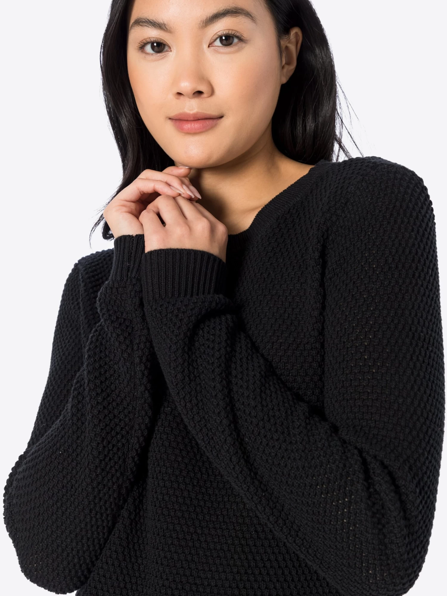 Vila Basic Truien Trui DALO Dames Zwart 2 Vila Basic Truien Trui DALO Dames Zwart - Afbeelding 2