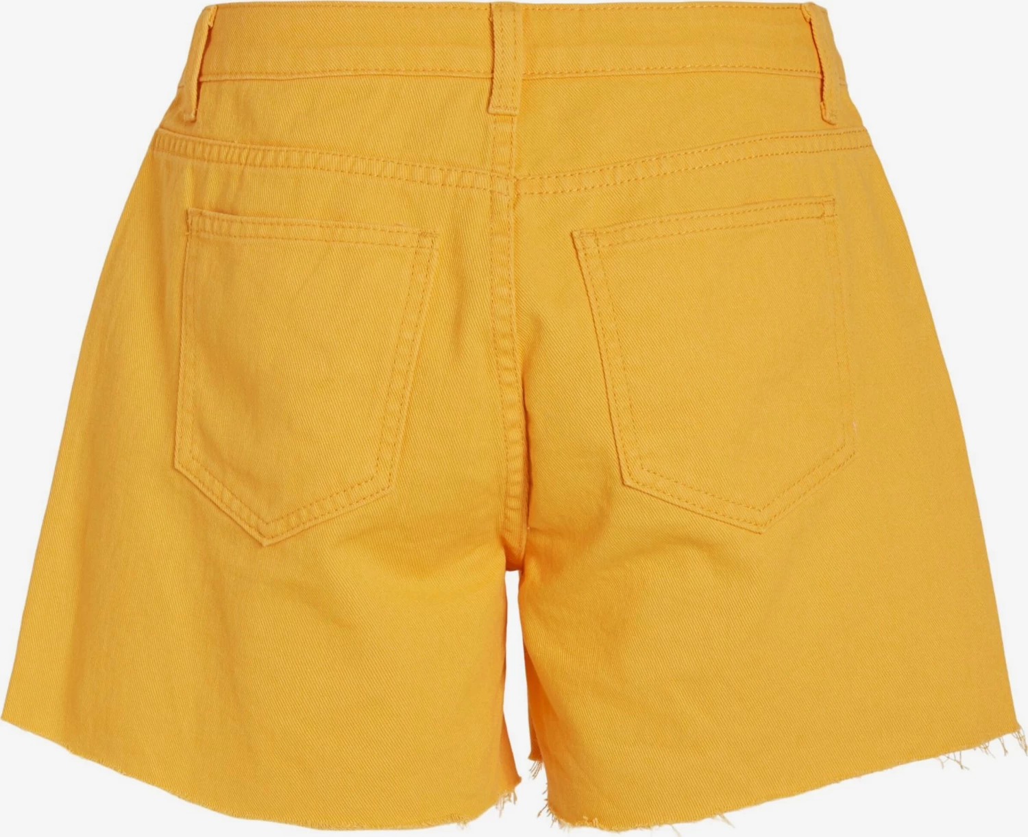 Vila Denim Shorts Regular Jeans Maura Dames Oranje 2 Vila Denim Shorts Regular Jeans Maura Dames Oranje - Afbeelding 2