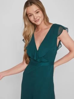 Vila Maxi Jurken Jurk Rilla Dames Donkergroen 11 Vila Maxi Jurken Jurk Rilla Dames Donkergroen -Vila 479e8ac70a63b603028ac0bc8ef34ee0