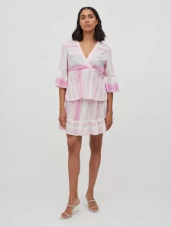 Vila Blouses Met Korte Mouw Blouse Dames Eosine / Lichtroze 9 Vila Blouses Met Korte Mouw Blouse Dames Eosine / Lichtroze -Vila 489d7741f27c5965a52b18356f359f57 scaled