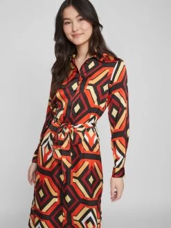 Vila Midi Jurken Jurk Dames Rood -Vila 48d9778d096477932164d886545e9768