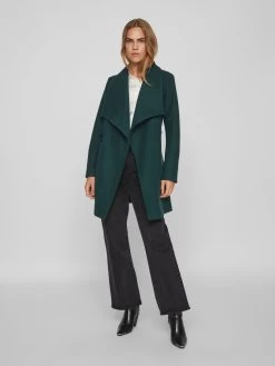 Vila Tussenmantels Tussenmantel Dames Groen 10 Vila Tussenmantels Tussenmantel Dames Groen -Vila 48decf35a1da1d279baa4319fc4cd028