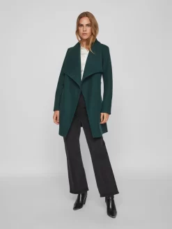 Vila Tussenmantels Tussenmantel Dames Groen -Vila 48decf35a1da1d279baa4319fc4cd028 scaled