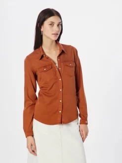 Vila Spijkerblouses Blouse Bista Dames Karamel 7 Vila Spijkerblouses Blouse Bista Dames Karamel -Vila 4914f1e3796698fb6eebc33ce113be33 scaled