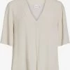 Vila T-shirts Shirt Dames Sand