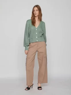 Vila Vesten Gebreid Vest Cattia Dames Jade Groen -Vila 49e644c6c5a75111b803b231c5c9e98d scaled