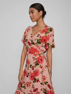 Vila Mini Jurken Jurk Dames Rosa -Vila 4ad74eb2ccea274003e9256a52bc8d69