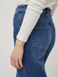 Vila Wide Leg Wide Leg Jeans Widey Dames Blauw -Vila 4b604533031bb07ae98ad0fb34194d8f scaled