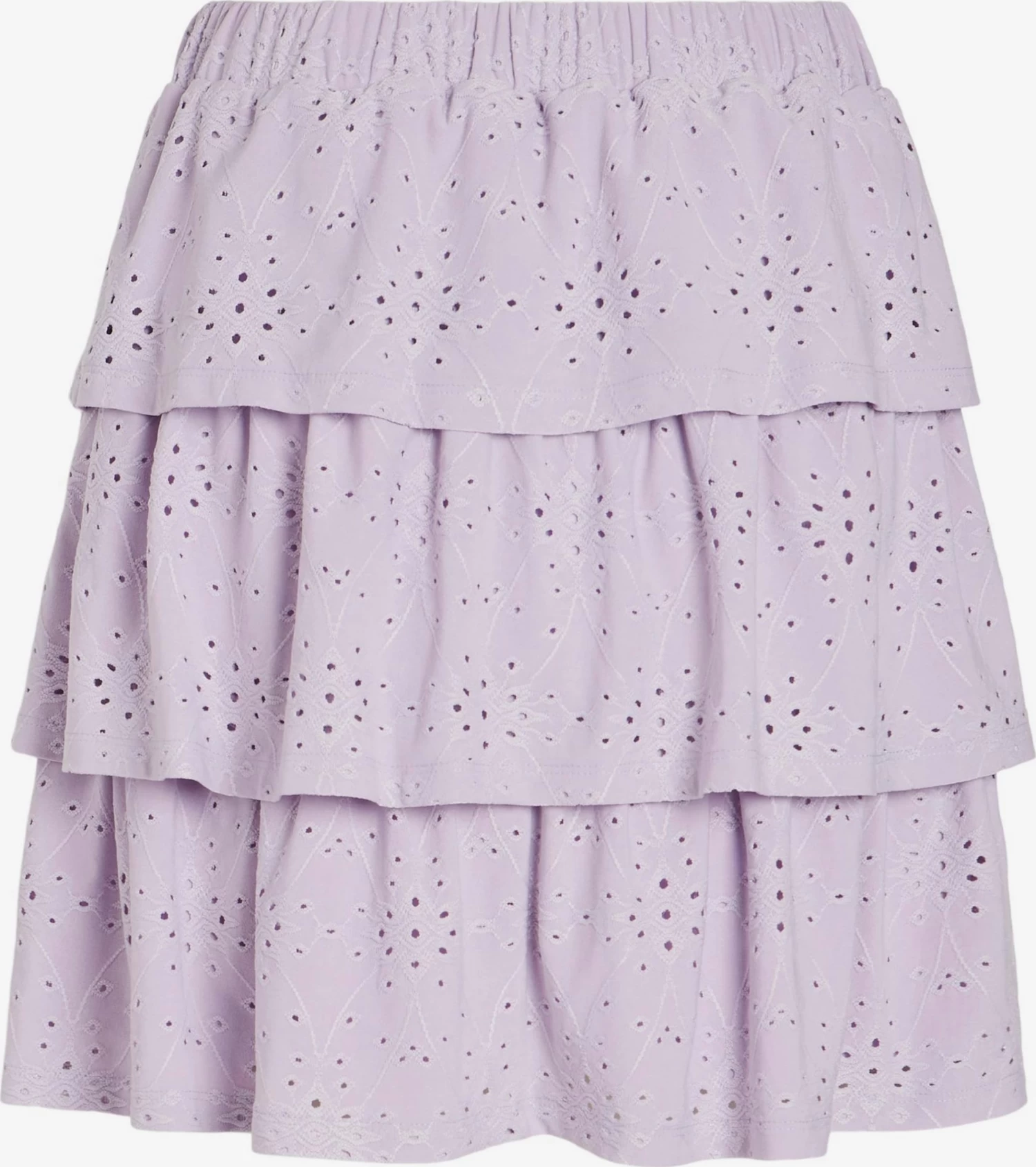 Vila Mini Rokken Rok KAWA Dames Pastellila 2 Vila Mini Rokken Rok KAWA Dames Pastellila - Afbeelding 2