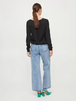 Vila Blouses & Tunieken Blouse Paya Dames Zwart -Vila 4bb016278256b79fb3e6c3daf13dc438 scaled