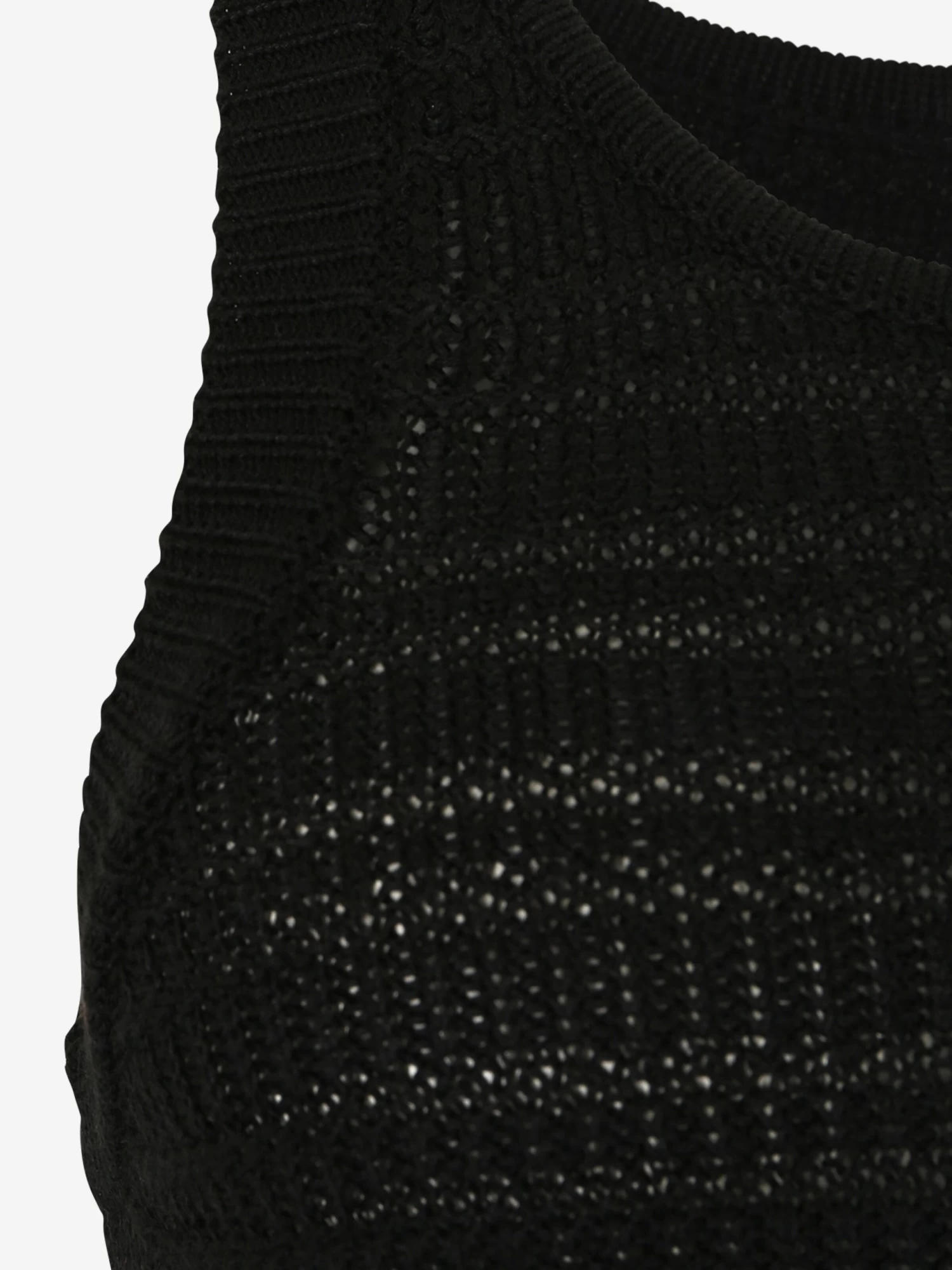 Gebreide Jurken Gebreide Jurk Margot Dames Zwart 3 Gebreide Jurken Gebreide Jurk Margot Dames Zwart - Afbeelding 3