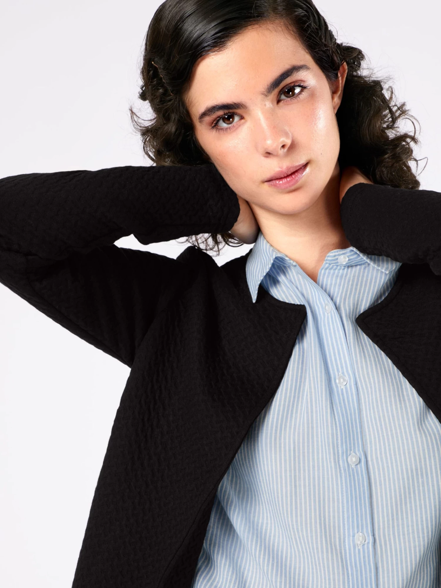 Vila Vesten Gebreid Vest Dames Zwart 5 Vila Vesten Gebreid Vest Dames Zwart - Afbeelding 5