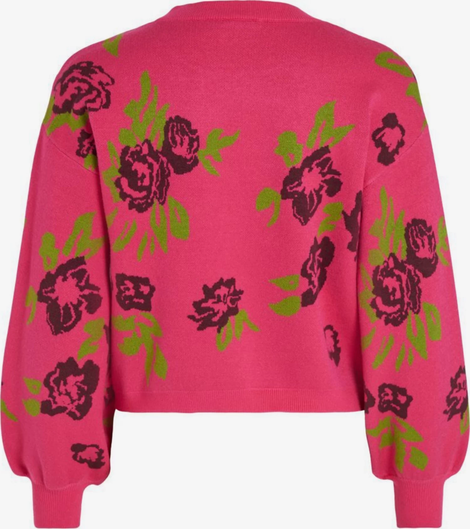 Vila Truien Trui Dames Pink 2 Vila Truien Trui Dames Pink - Afbeelding 2