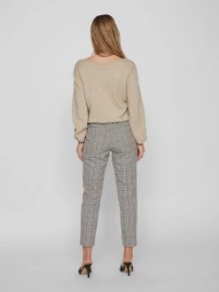 Vila Pantalons Slimfit Broek Dames Bruin 8 Vila Pantalons Slimfit Broek Dames Bruin -Vila 4ccdbf59afad48902698611fd588612b