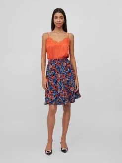 Vila Kanten Tops Top CAVA Dames Oranje 9 Vila Kanten Tops Top CAVA Dames Oranje -Vila 4ddaafb1dab63ca098f91ac1f1e8e5d1