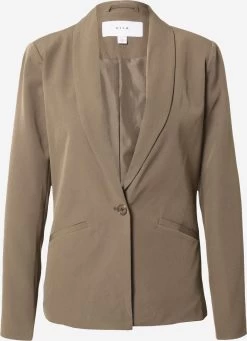 Vila Klassieke Blazers Blazers Kamma Dames Kaki
