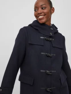 Duffelcoats Tussenmantel Mamrie Dames Donkerblauw 14 Duffelcoats Tussenmantel Mamrie Dames Donkerblauw -Vila 4e5840ee25adada4fc0539bf237e471c scaled