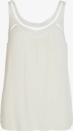 Vila Tanktops Top Cub Dames Crème