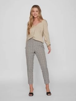 Vila Pantalons Slimfit Broek Dames Bruin 9 Vila Pantalons Slimfit Broek Dames Bruin -Vila 4fb8d3b8b374d834f0530b1322e09966