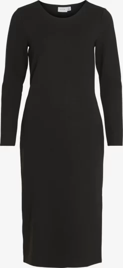 Vila Jerseyjurken Jurk ARMERONE Dames Zwart