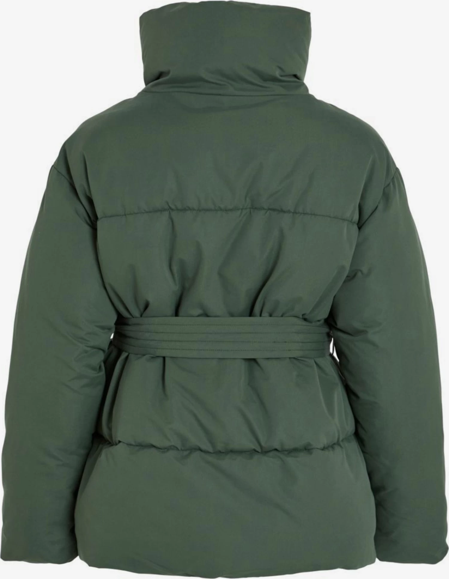 Vila Winterjassen Winterjas Dames Groen 2 Vila Winterjassen Winterjas Dames Groen - Afbeelding 2