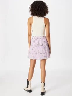 Vila Mini Rokken Rok MILINA Dames Pastellila -Vila 50ed9bae83407b7715c03971e348d849 scaled