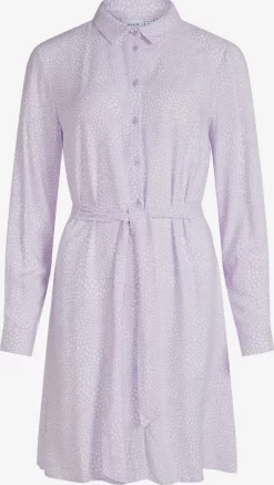 Vila Blousejurken Blousejurk Paya Dames Pastellila