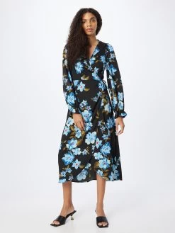 Vila Midi Jurken Jurk TINA Dames Zwart -Vila 519619c09ca339134eba08ba62db5f1f