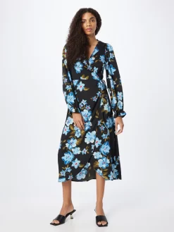 Vila Midi Jurken Jurk TINA Dames Zwart -Vila 519619c09ca339134eba08ba62db5f1f scaled