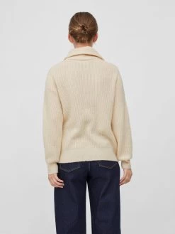 Vila Coltruien Trui Booba Dames Lichtbeige -Vila 5243bb50cb66c86954df57fc1fde1067