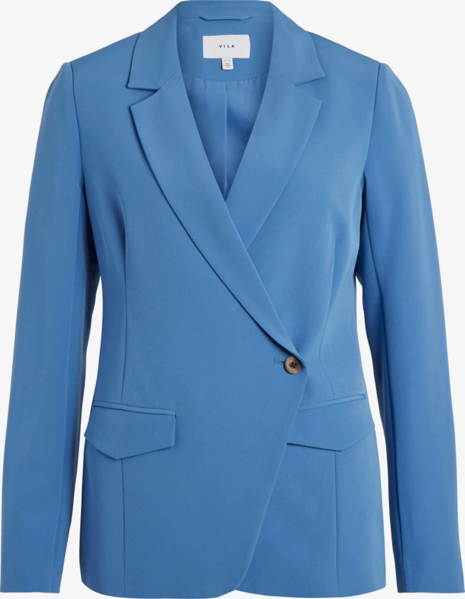 Vila Klassieke Blazers Blazers Gula Dames Smoky Blue 1 Vila Klassieke Blazers Blazers Gula Dames Smoky Blue