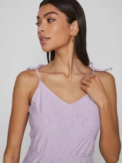 Vila Zomerjurken Zomerjurk KAWA Dames Pastellila -Vila 52d1fb592ff6df744da6066c70adfd99