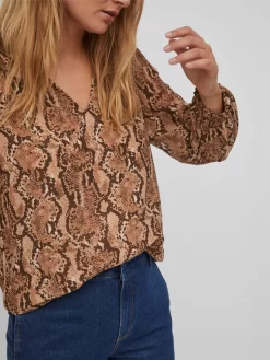 Vila Blouseshirts Blouse Dames Bruin Gemêleerd 11 Vila Blouseshirts Blouse Dames Bruin Gemêleerd -Vila 53cd9a6ee16f2e97fb8174310dca1857 scaled