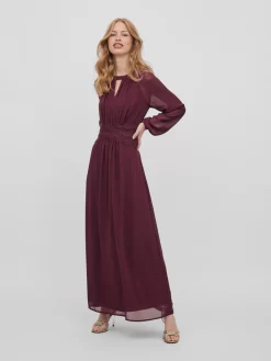 Vila Avondjurken Avondjurk Milina Dames Bordeaux -Vila 547fb922e235cc201f08d3af4b49d5c3 scaled