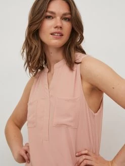 Vila Blouse Tops Blouse Mera Dames Roze -Vila 54b09ca51e887d98ab2762e103618649