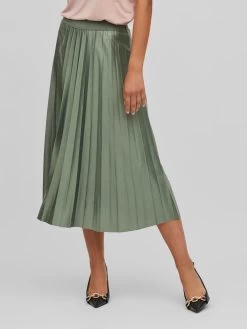 Vila Midi Rokken Rok Nitban Dames Donkergroen -Vila 55577ef8cecf09c76a36a48b51263919