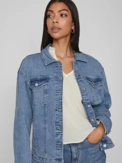 Vila Spijkerjasjes Tussenjas Fri Dames Blauw 13 Vila Spijkerjasjes Tussenjas Fri Dames Blauw -Vila 5715e1f58cda3d22d7bb362b1d64ef5d scaled