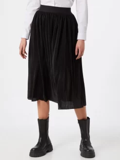 Vila Midi Rokken Rok BLAMIA Dames Zwart -Vila 5815e8ca2c93fde70bf78fde4e612970 scaled