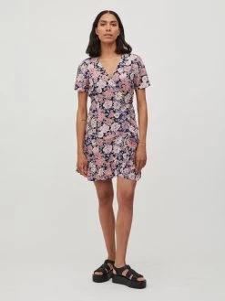 Vila Mini Jurken Jurk KAVA Dames Navy 11 Vila Mini Jurken Jurk KAVA Dames Navy -Vila 589bc109870c612e39df2df58cf1c28e
