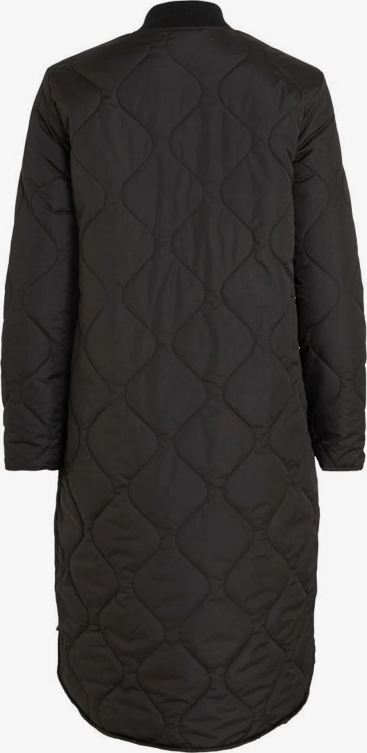 Vila Tussenmantels Tussenmantel Manon Dames Zwart 2 Vila Tussenmantels Tussenmantel Manon Dames Zwart - Afbeelding 2