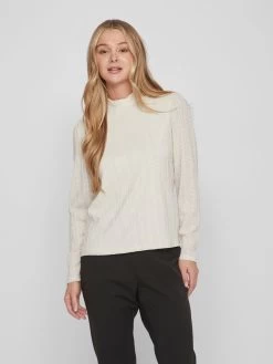 Vila Longsleeves Shirt Dames Wolwit 8 Vila Longsleeves Shirt Dames Wolwit -Vila 5a28253a14a73c6d77802e57e22941d9